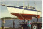 This is a lovely example of a steel 26ft Eventide 'Avalon' built by Carl Adams in Sweden